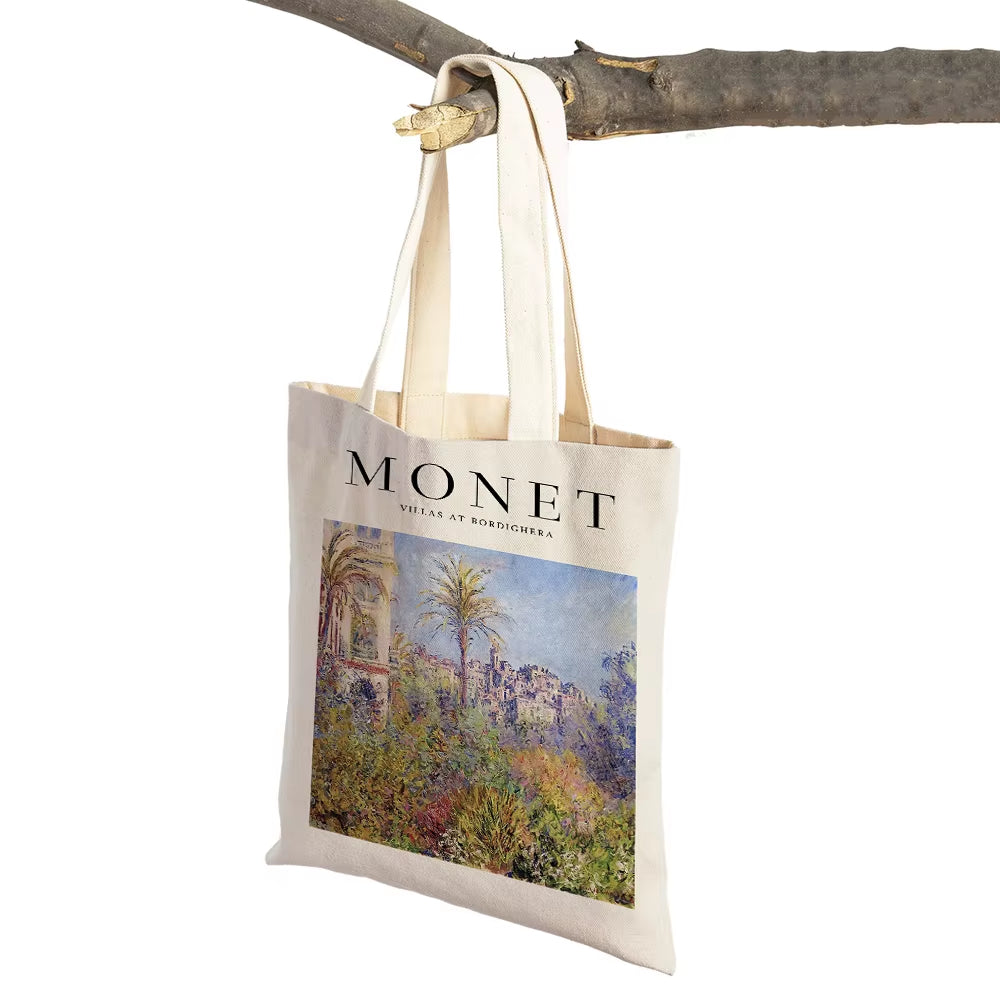 Sac Tote bag Monet : design artistique, pratique et tendance. Emportez l’élégance impressionniste partout avec vous.