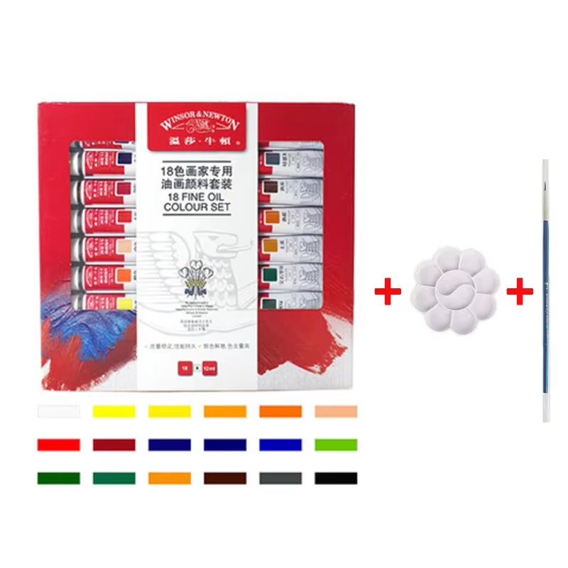 Choisissez un coffret de peinture à l'huile en tubes de la marque Winsor & Newton pour réaliser vos plus belles peintures ! 