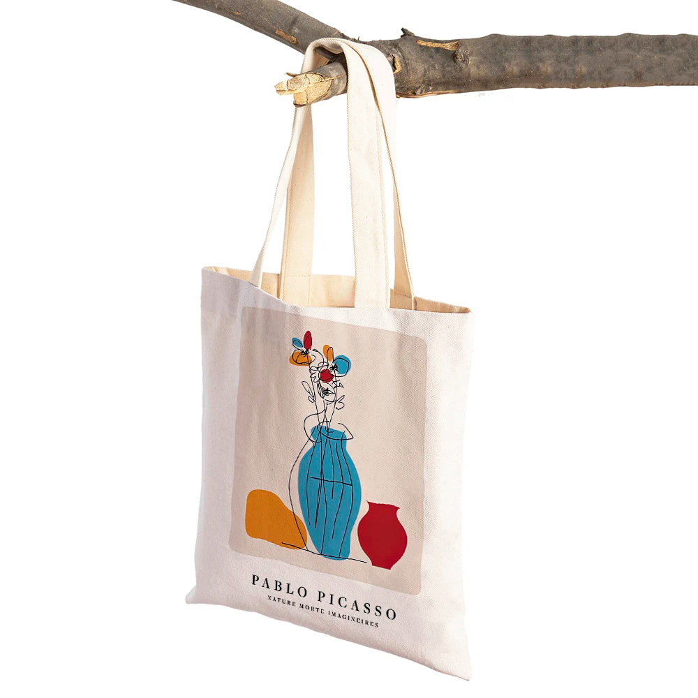 Les sacs Picasso sont légers, pratiques et originaux. Idéal pour véhiculer la culture de l'art dans la vie quotidienne. Sac Picasso : une super idée cadeau !