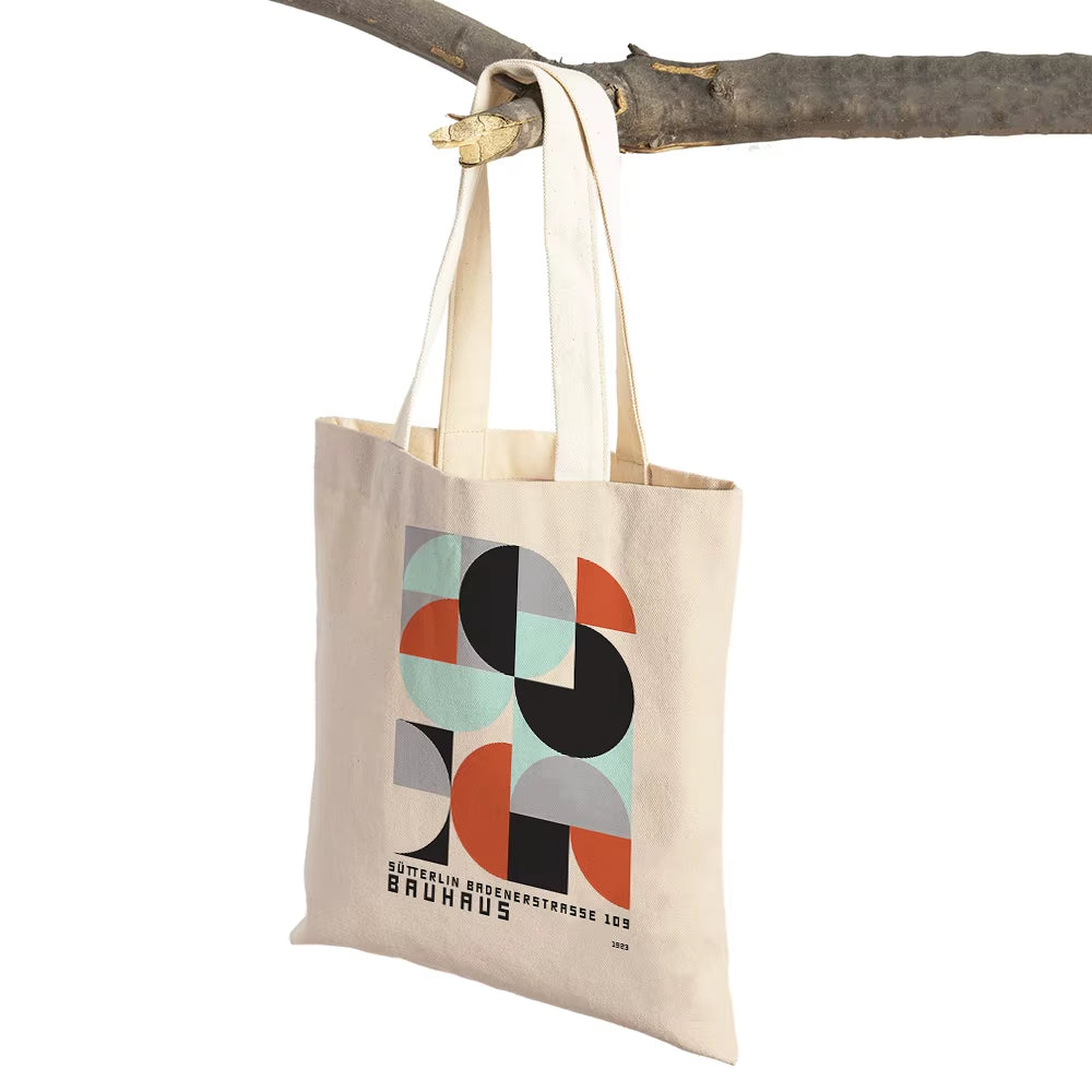 Sac icône d’art moderne : style graphique, moderne et fonctionnel. Objets de design historique. L'accessoire design idéal pour votre quotidien.