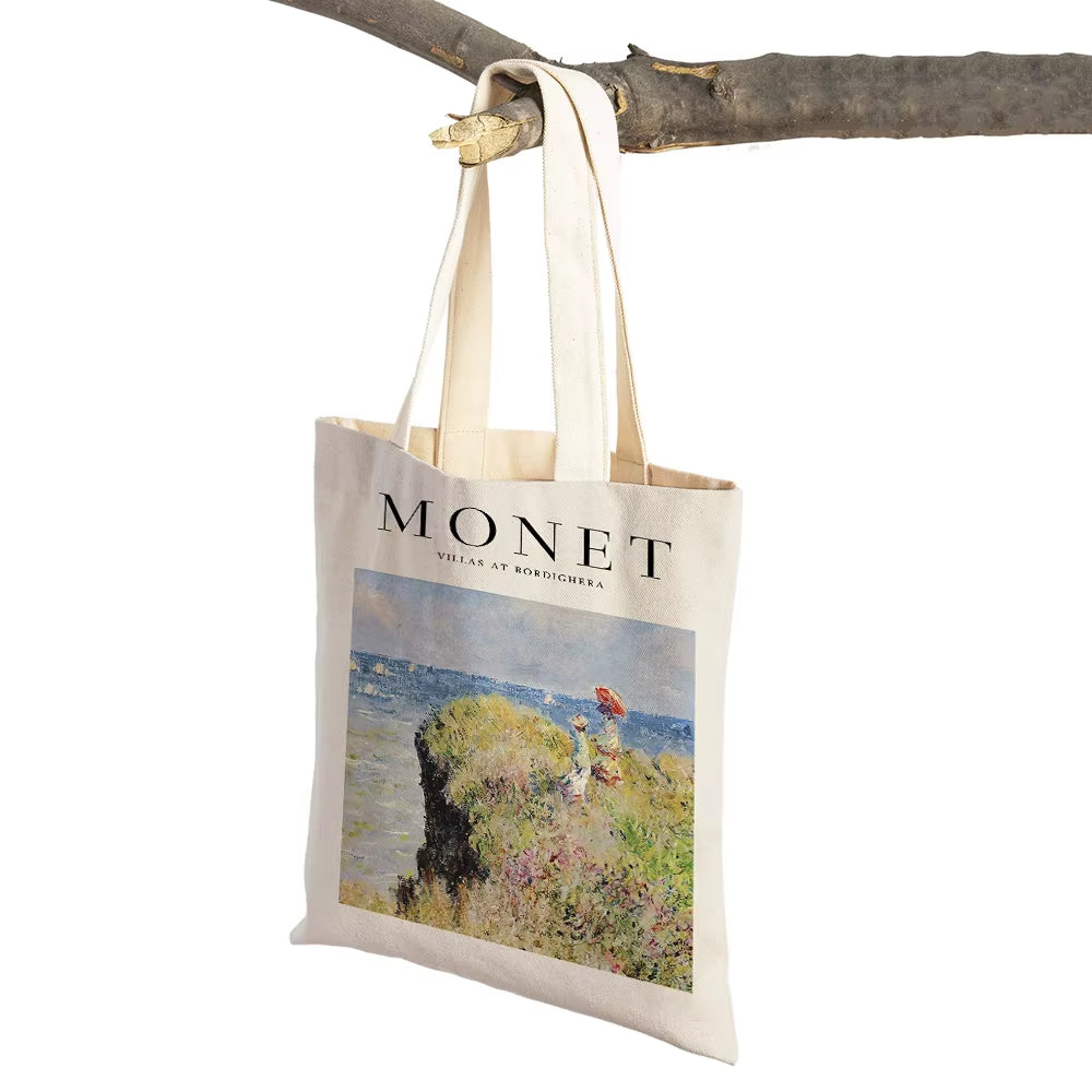 Sac Tote bag Monet : design artistique, pratique et tendance. Emportez l’élégance impressionniste partout avec vous.