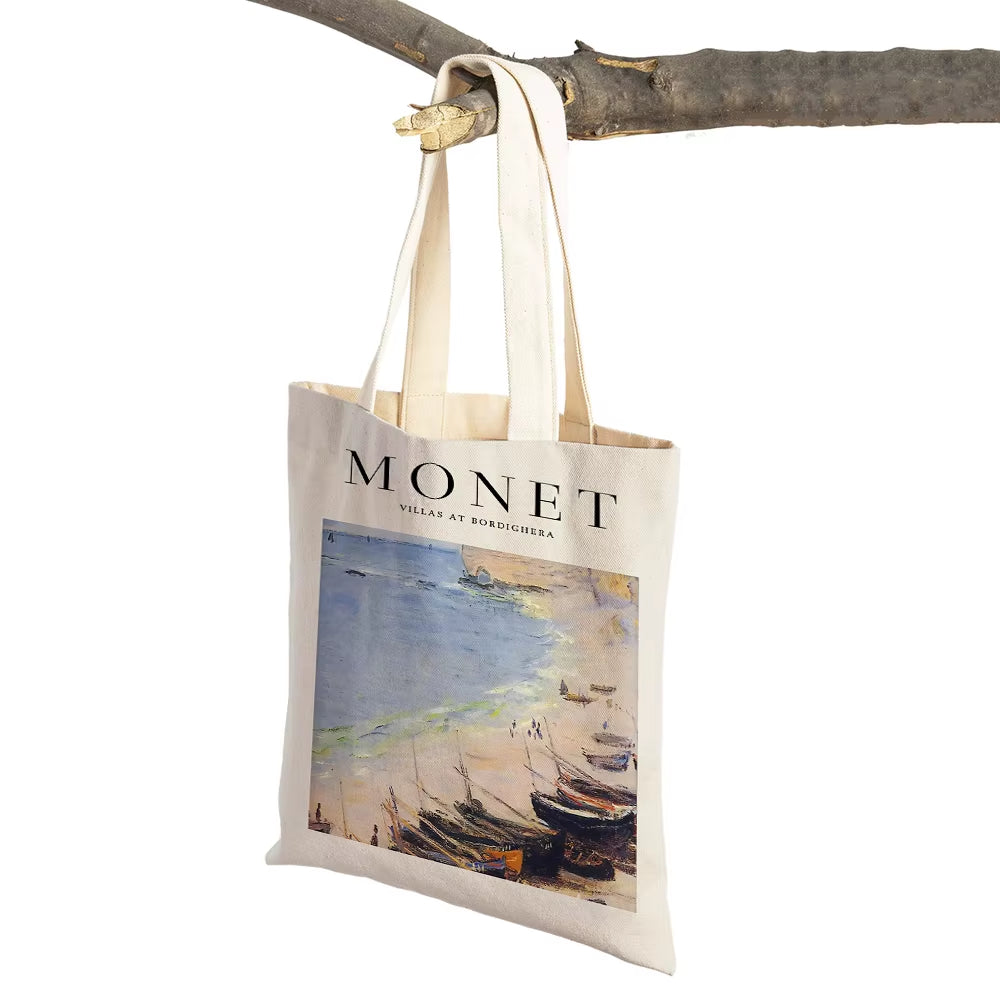 Sac Tote bag Monet : design artistique, pratique et tendance. Emportez l’élégance impressionniste partout avec vous.