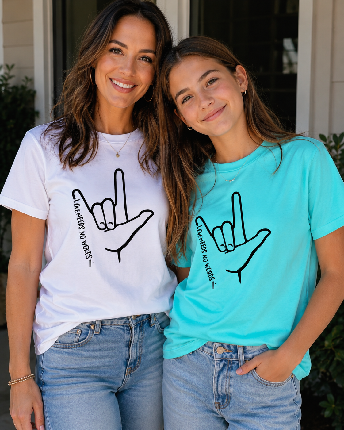Tee-shirt I LOVE YOU en langue des signes - Activ'Sign