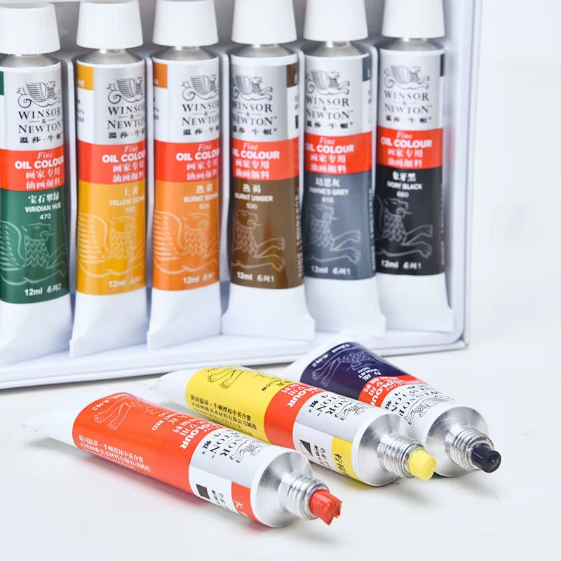 Peinture à l'huile en tubes de la marque Winsor & Newton pour réaliser vos plus belles peintures !